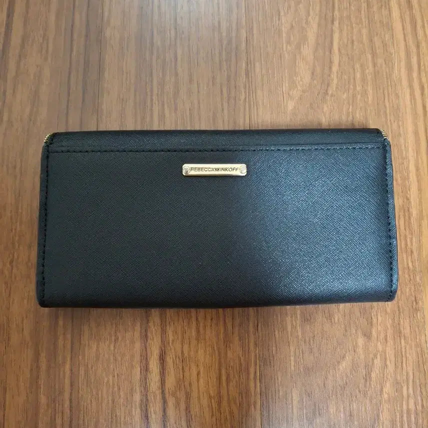 [BUNJANG] Rebecca Minkoff Black Long Wallet / 레베카밍코프 블랙 장지갑