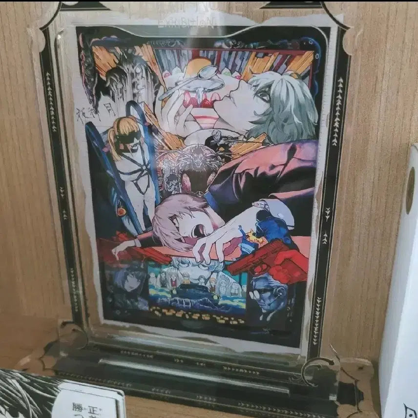 [BUNJANG] Death Note L, Light, Misa Original Drawing Exhibition Acrylic Stand / 데스노트 엘 라이토 미사 원화전 아크릴 스탠드