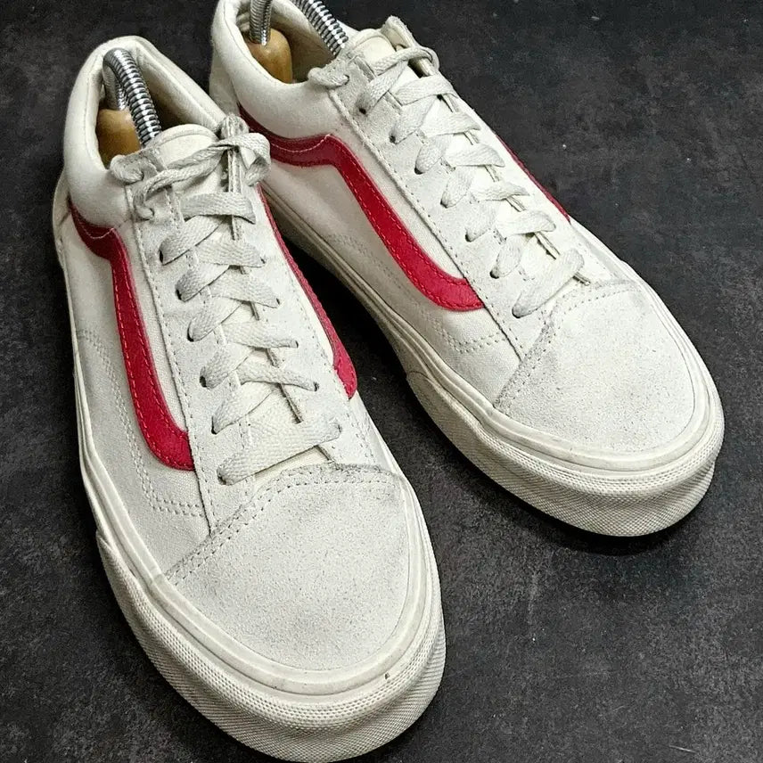 [BUNJANG] Vans Style 36 Marshmallow Racing Red Sneakers / 245mm)반스 스타일 36 마쉬멜로우 레이싱 레드