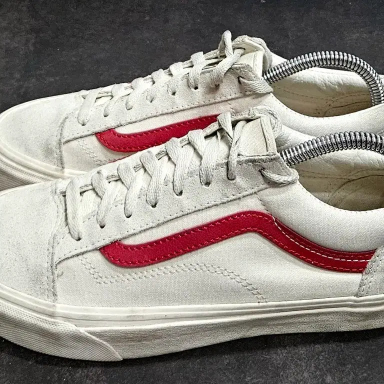 [BUNJANG] Vans Style 36 Marshmallow Racing Red Sneakers / 245mm)반스 스타일 36 마쉬멜로우 레이싱 레드