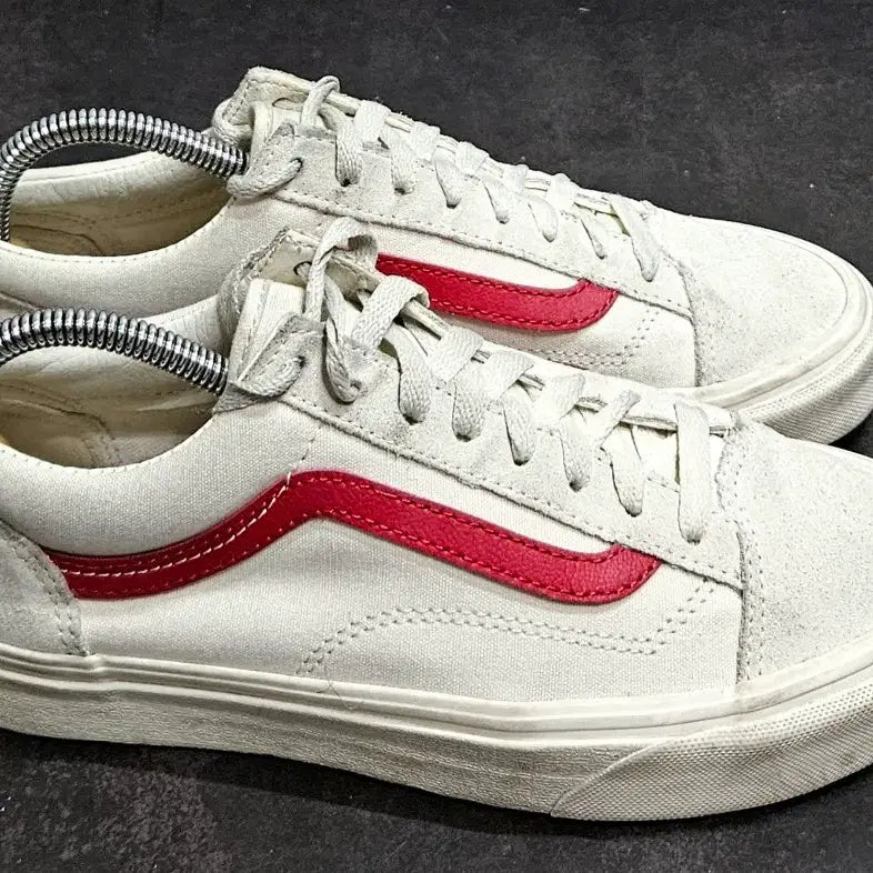 [BUNJANG] Vans Style 36 Marshmallow Racing Red Sneakers / 245mm)반스 스타일 36 마쉬멜로우 레이싱 레드
