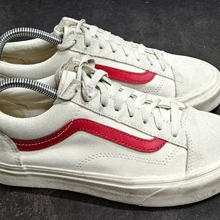 [BUNJANG] Vans Style 36 Marshmallow Racing Red Sneakers / 245mm)반스 스타일 36 마쉬멜로우 레이싱 레드