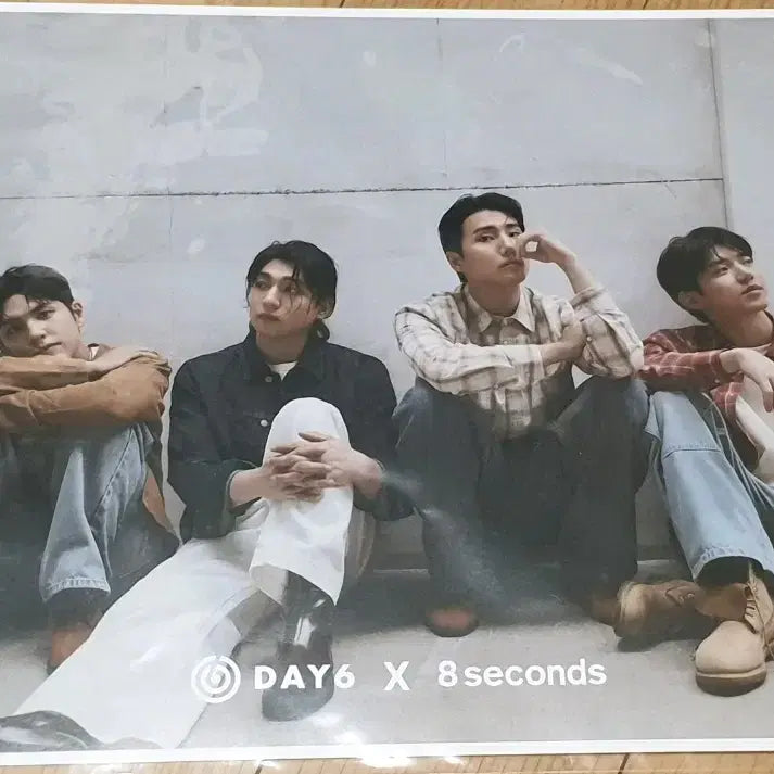 [BUNJANG] Day6 Signed Poster (8 Seconds Collaboration) / 최종가 / 데이식스 친필 싸인 포스터 (에잇세컨즈)