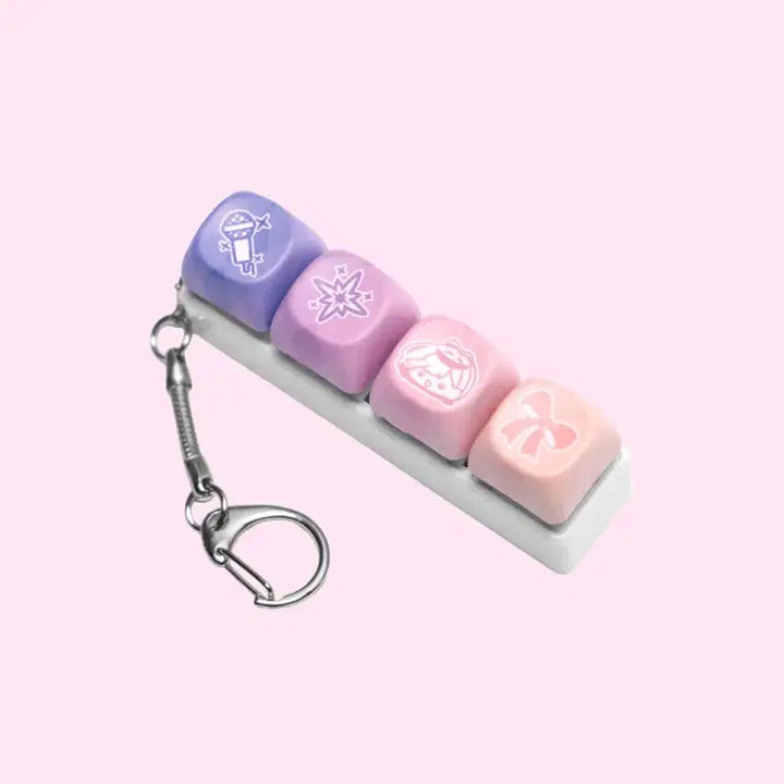 [BUNJANG] Hebi 1st Anniversary Sealed Keycap Keyring / Hebi 1주년 미개봉 키캡키링 팝니다