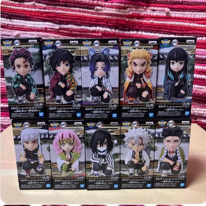 [BUNJANG] Demon Slayer "Gathering of the Pillars" World Collectable Figure 10-Piece Bundle Set / 귀멸의 칼날 주합회의 월콜 피규어 10종 일괄
