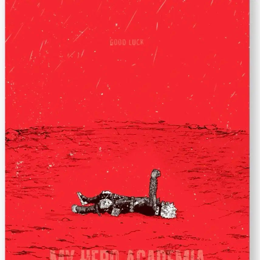 [BUNJANG] My Hero Academia Original Art Exhibition Poster / 히로아카 원화전 포스터[현물]