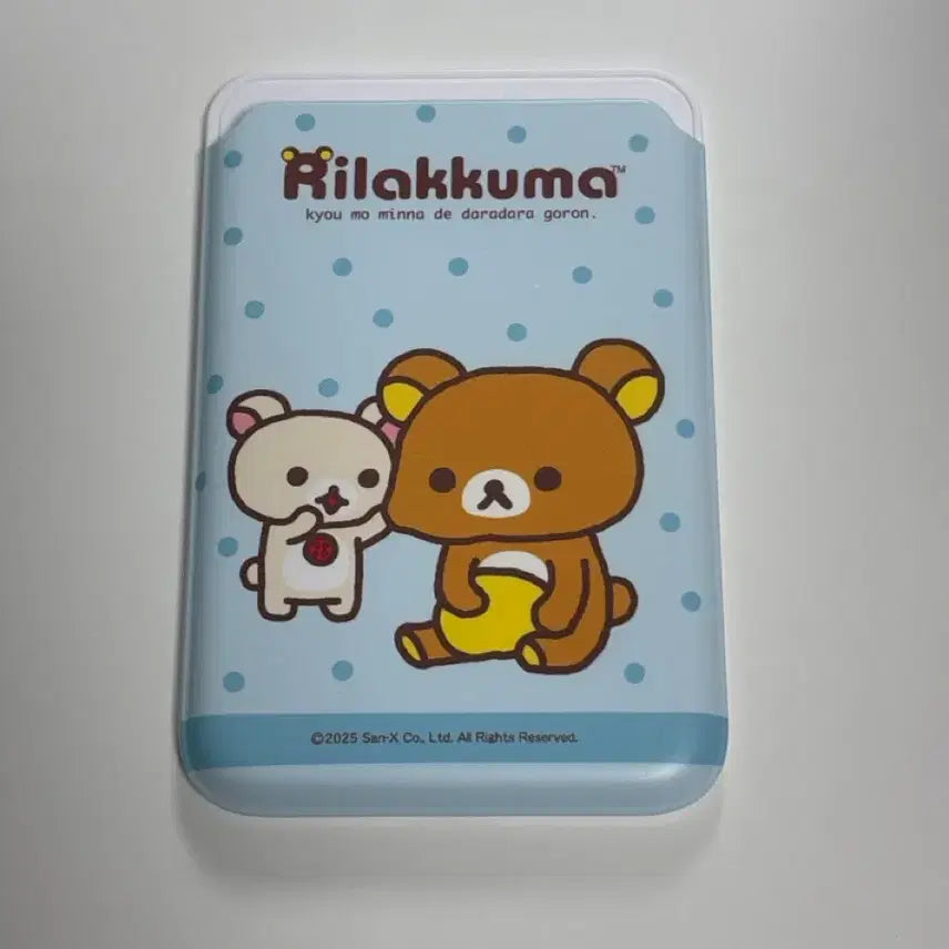 [SOLD OUT] 리락쿠마 도트 맥세이프 하드 카드 지갑