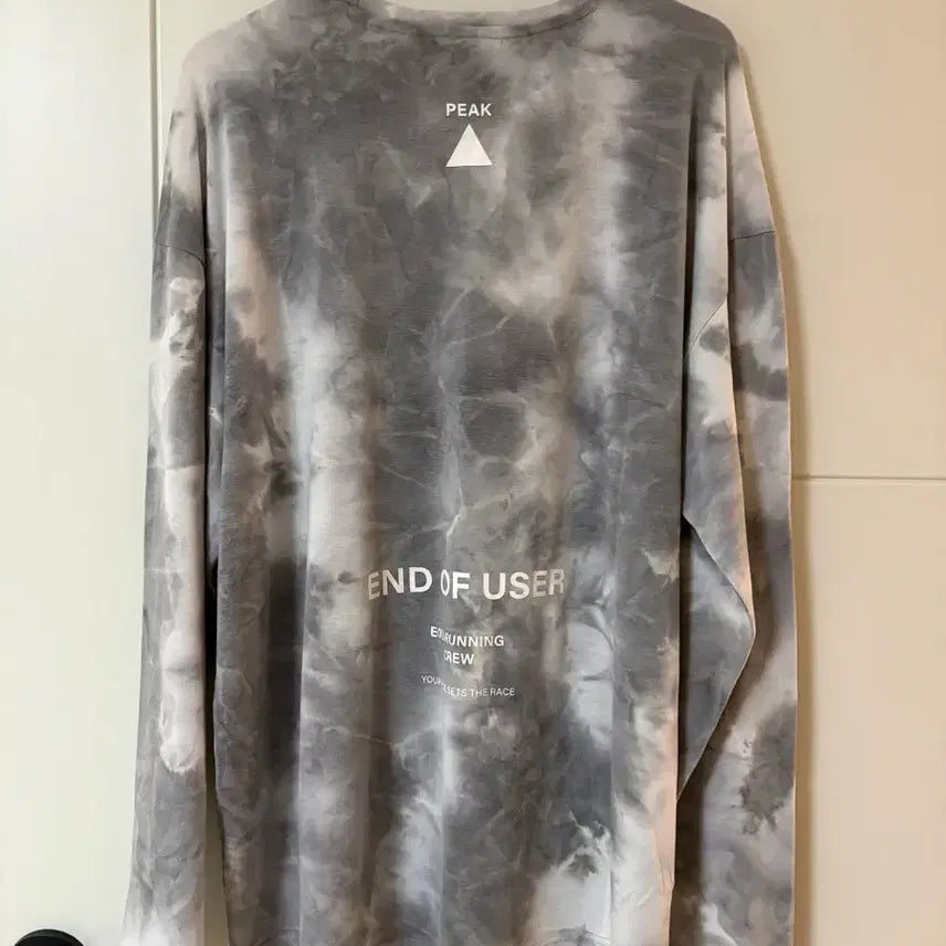 [BUNJANG] EOU Tie-Dye Long Sleeve Shirt (L) / eou타이 롱슬리브(L)