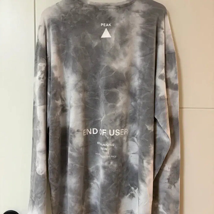 [BUNJANG] EOU Tie-Dye Long Sleeve Shirt (L) / eou타이 롱슬리브(L)