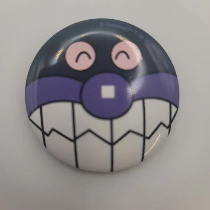 [BUNJANG] Baikinman Round Can Badge / 세균맨 원형 캔배지, 호빵맨 세균맨과 그램책의 루룬