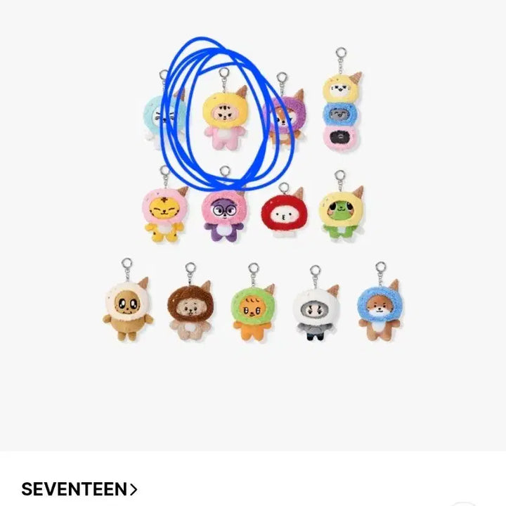 [BUNJANG] SEVENTEEN Jeonghan Plush Keychain Jjongtoram / [원가양도] 세븐틴 플러시 키링 쫑토람
