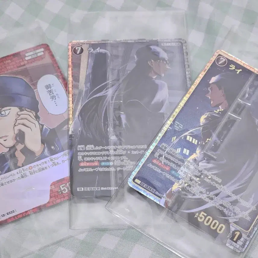 [BUNJANG] Detective Conan TCG SRP Shuichi Akai &amp; Shuichi Akai / 명탐정코난 카드 TCG SRP 아카이 슈이치 라이 이상윤
