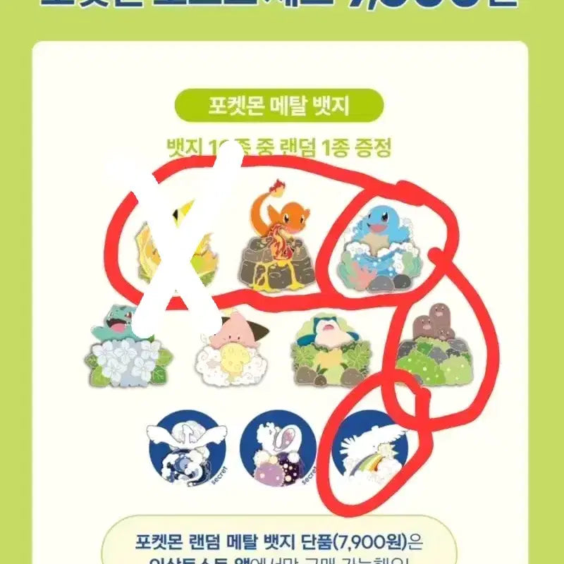 [BUNJANG] Pokemon Metal Badge Set / 포켓몬 메탈 벳지 (팜)
