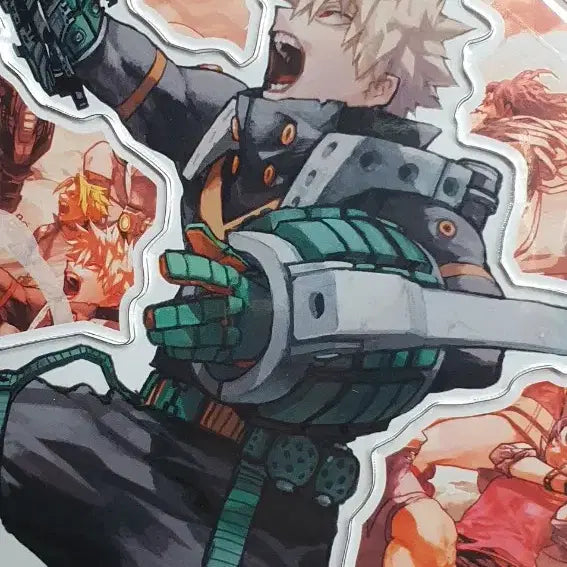 [BUNJANG] My Hero Academia Original Art Exhibition Bakugo &amp; Shigaraki Mega Acrylic Stand (Sealed) / 미개봉 나히아 원화전 바쿠고 시가라키 메가 아크릴