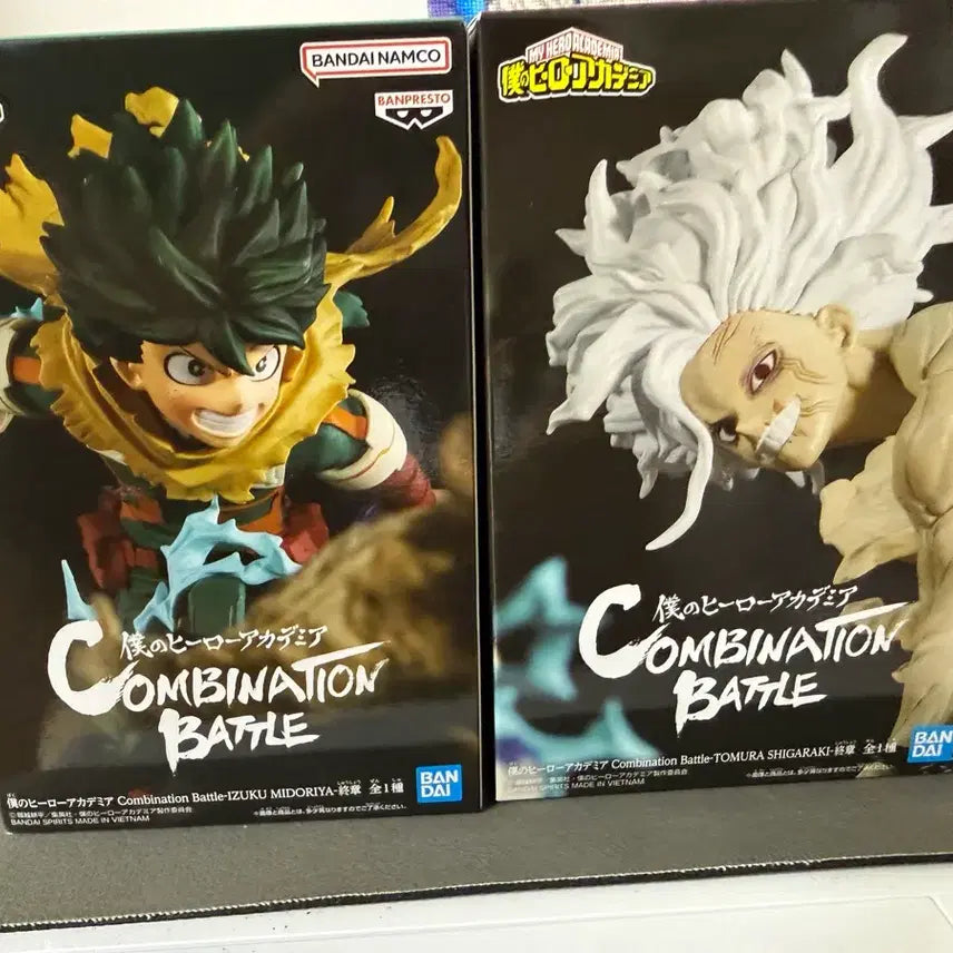 [BUNJANG] Banpresto My Hero Academia Combination Battle Figures (Set of 2) / 반프레스토 나의 히어로 아카데미아 컴비네이션 배틀 피규어 2종