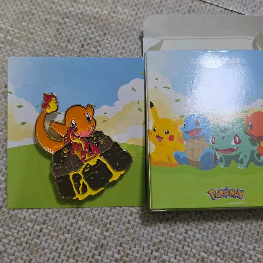[BUNJANG] Pokemon Isak Toast Charmander Badge / 포켓몬 이삭토스트 파이리 뱃지