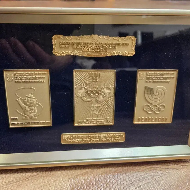 [BUNJANG] 1988 Seoul Olympics Commemorative Medal Frame / 1988 서울 올림픽 기념 메달 액자