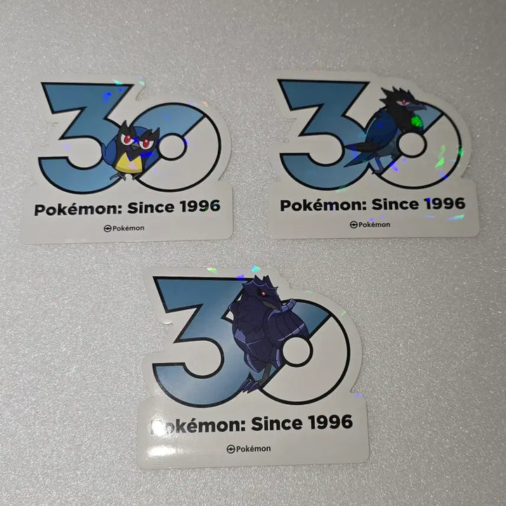 [BUNJANG] Pokemon 30th Anniversary Evolution Sticker Set / 포켓몬 30주년 로고 스티커 세트 판매