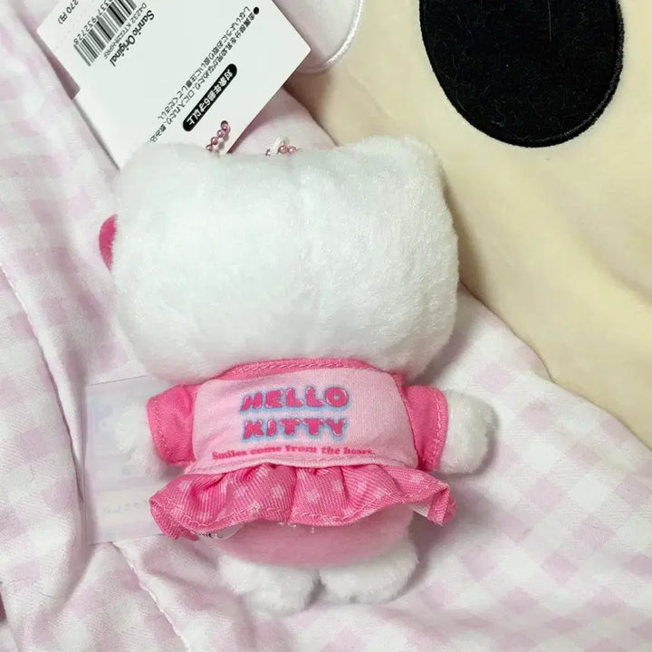 [BUNJANG] Hello Kitty Natsukashi Profile Book Mascot Plush Keyring / 키티 나츠카시 프로필북 마스코트 인형키링