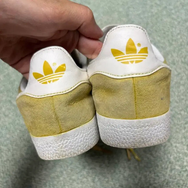 [BUNJANG] Adidas Gazelle Yellow Suede Sneakers / 아디다스 가젤 옐로우 스웨이드 스니커즈 노랑색신발