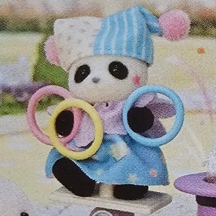 [BUNJANG] Sylvanian Families Circus Panda Baby Set / 실바니안 서커스 판다 곰 아기 팬더곰 분철 판매 쇼타임