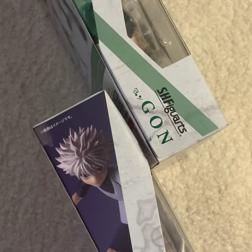 [BUNJANG] Hunter x Hunter Gon &amp; Killua S.H.Figuarts Figure Set / 헌터X헌터 곤 키르아 SHF 피규어