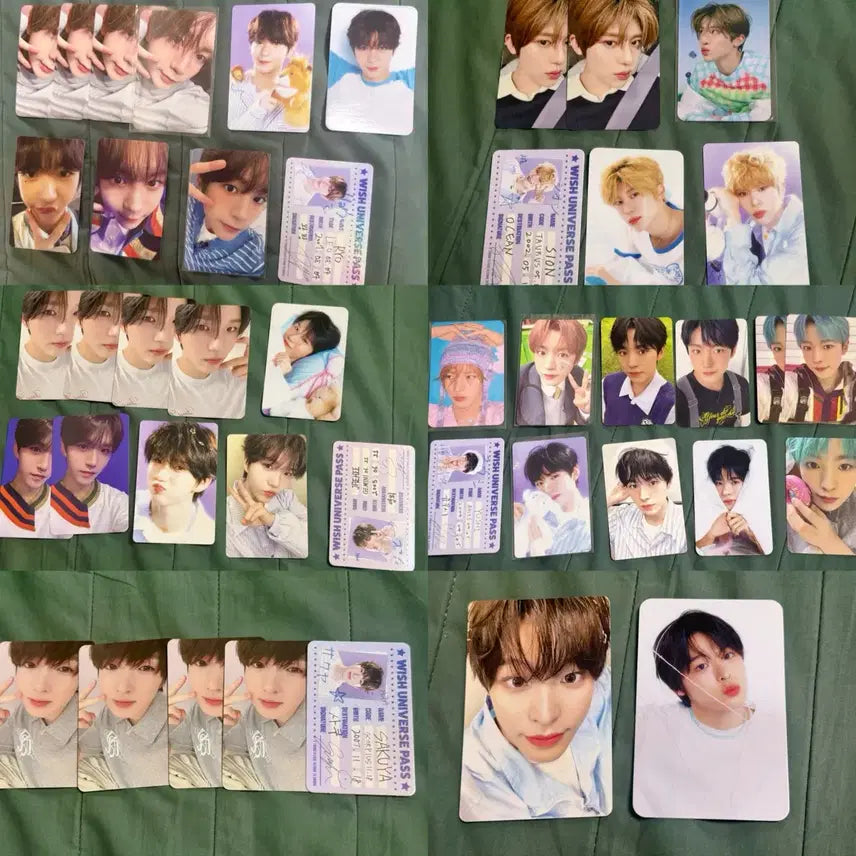 [BUNJANG] NCT WISH Photocard Bundle Set / Nct wish 포토카드 양도