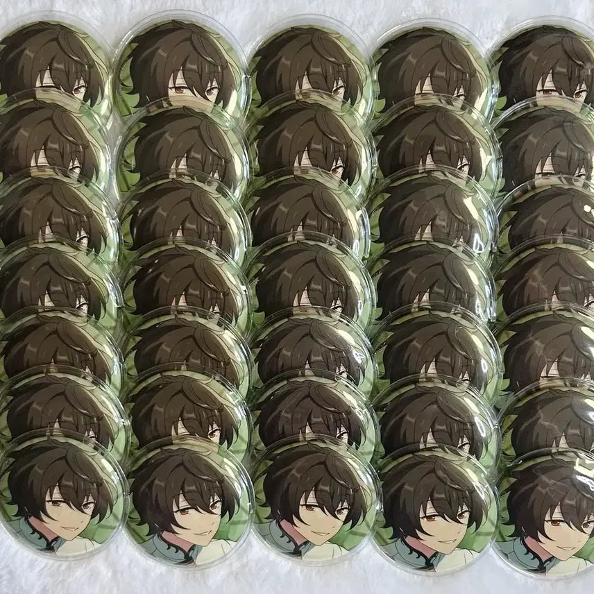 [BUNJANG] Ensemble Stars! Ritsu Sakuma Ibacore 4-star Can Badges Bundle Set / 앙상블스타즈 사쿠마 리츠 이베코레 4성 캔뱃지 일괄 판매