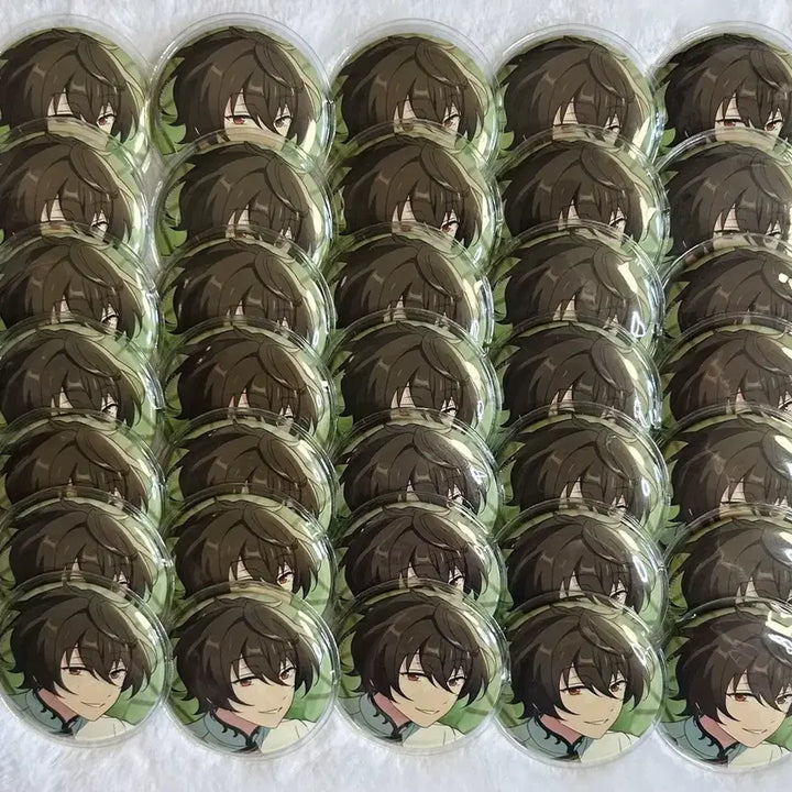 [BUNJANG] Ensemble Stars! Ritsu Sakuma Ibacore 4-star Can Badges Bundle Set / 앙상블스타즈 사쿠마 리츠 이베코레 4성 캔뱃지 일괄 판매