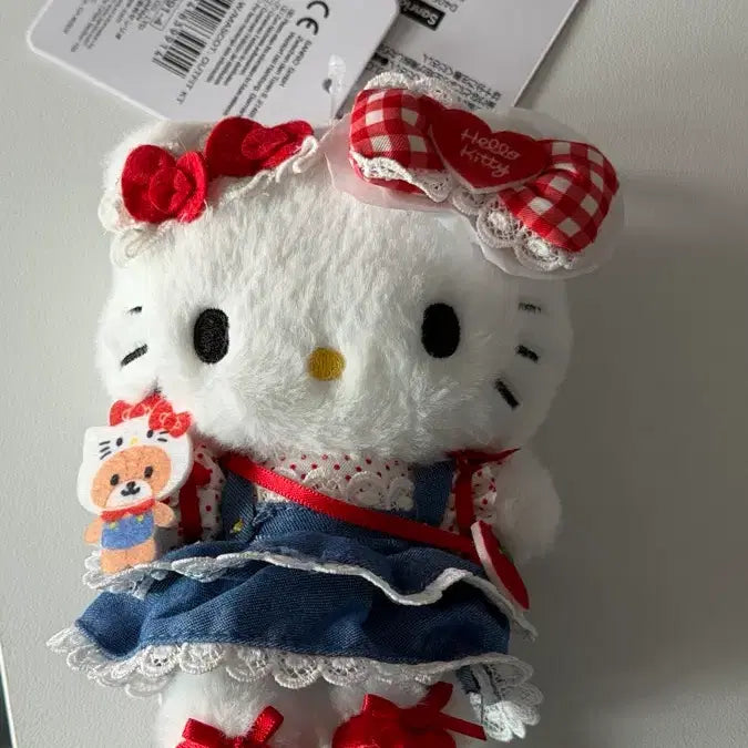 [BUNJANG] Sanrio Hello Kitty Series 4 Mascot Plush Keychain / (새상품) 산리오 키티 헬로키티 대상 4탄 마스코트 인형 키링