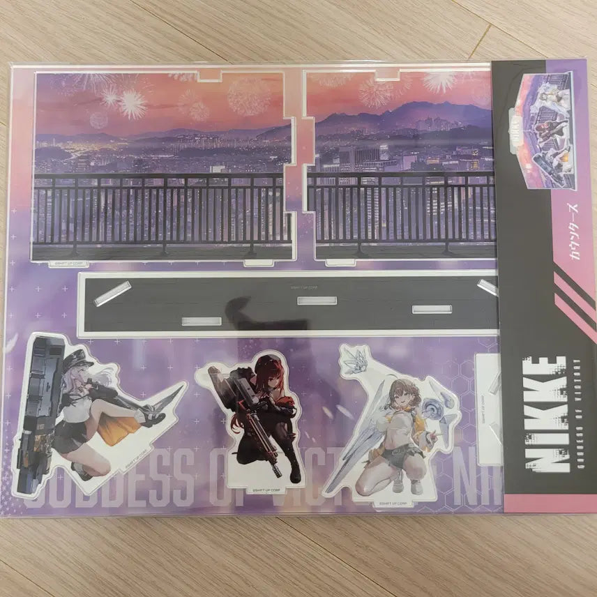 [BUNJANG] NİKE Area Defense Seoul Limited Counters Acrylic Diorama / 니케 에리어 방어전 서울 한정 카운터스 아크릴 디오라마