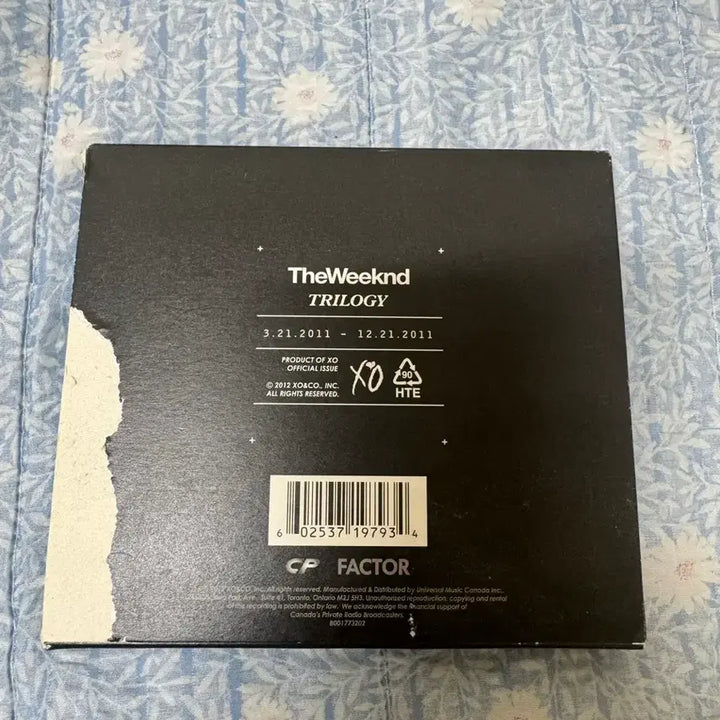[BUNJANG] The Weeknd Trilogy CD / The weekend Trilogy CD 팝니다