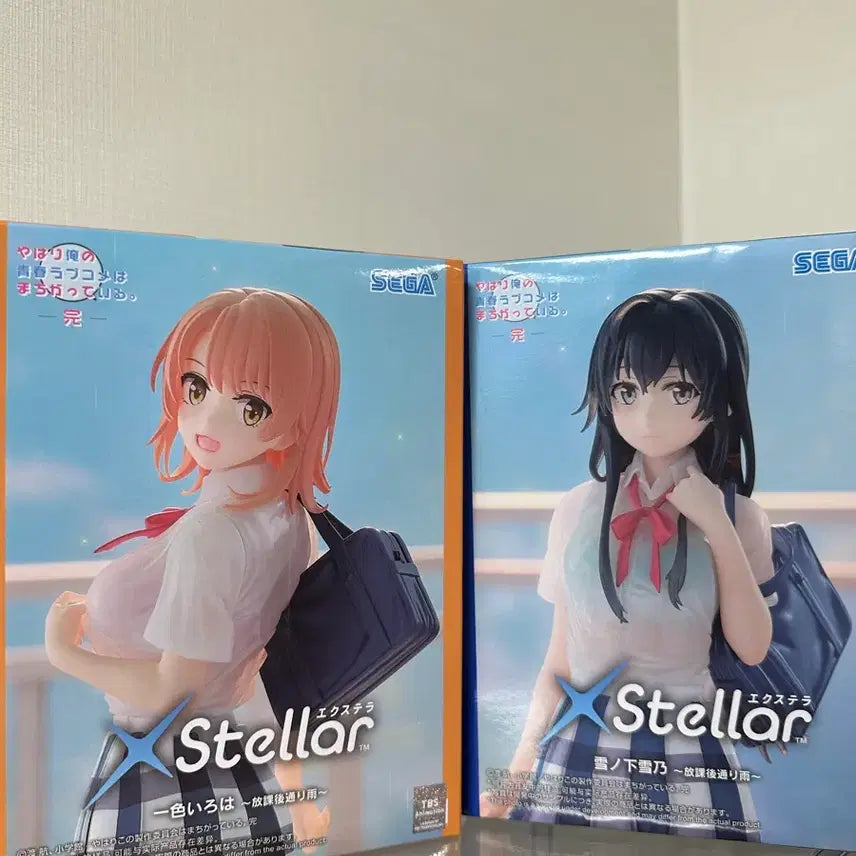 [BUNJANG] Sega Stellar Figure Iroha Yukino Set / 세가 스텔라 피규어 내청코 이로하 유키노 셋트 판매