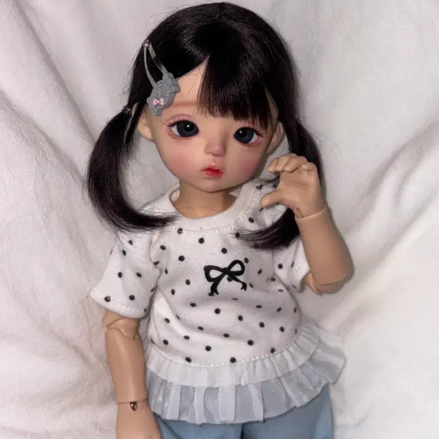 [BUNJANG] LinaShoSho Milk Cocoa Milk Full Body Ball Jointed Doll - Fluffy Peach / 리나슈슈 밀크코코아 우유 본체 usd 구관 구체관절인형 플러피치
