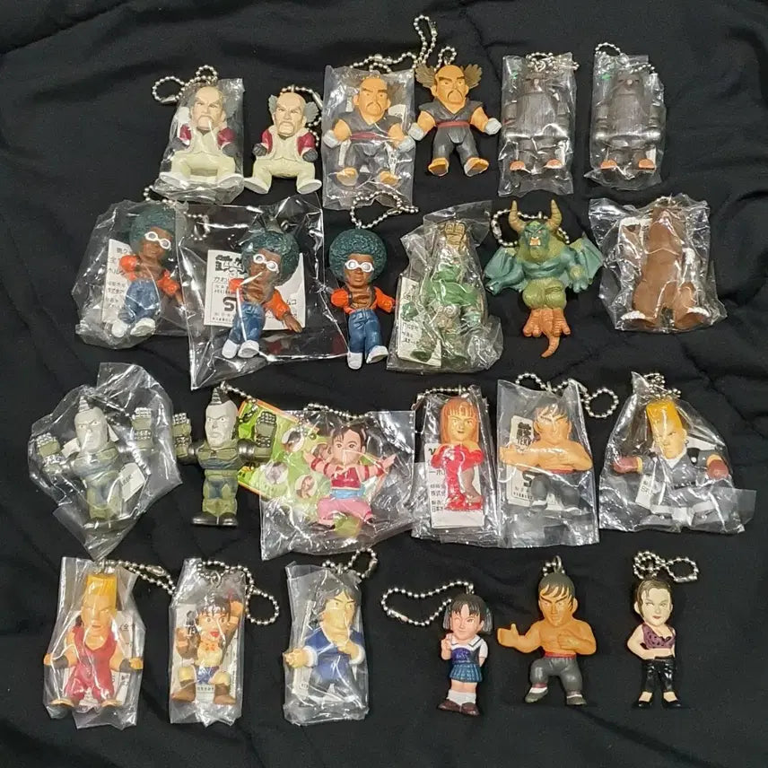 [BUNJANG] Tekken Keychain Figures / 철권 열쇠고리 피규어