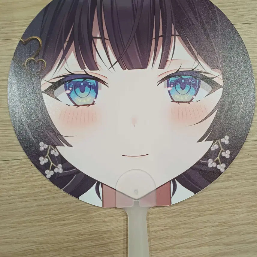 [BUNJANG] Stellive Hinata Spring Breeze Date Special Edition Folding Fan / 스텔라이브 봄빛데이트 특전부채 히나