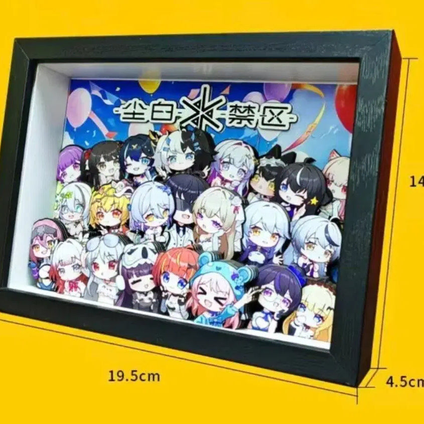 [BUNJANG] Snowflake 3D Shadow Box Frame / 스노우브레이크 3d 입체 액자