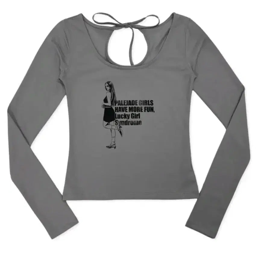 [BUNJANG] Pale Jade Lucky Girl T-shirt / 페일제이드 Lucky Girl T