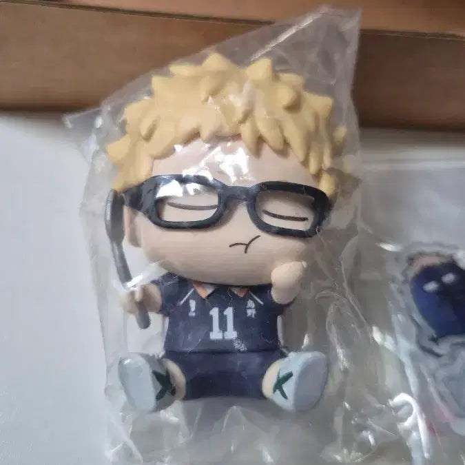 [BUNJANG] Haikyuu!! Tsukishima Kei Figure (Happy Figure) - Unsealed / 하이큐 츠키시마 케이 피규어 해피피규어 미개봉