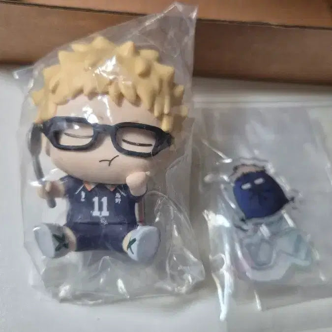 [BUNJANG] Haikyuu!! Tsukishima Kei Figure (Happy Figure) - Unsealed / 하이큐 츠키시마 케이 피규어 해피피규어 미개봉