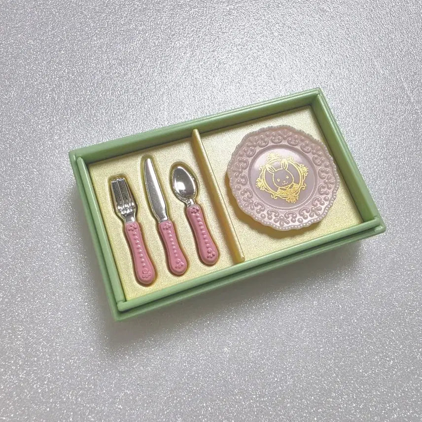 [BUNJANG] Sylvanian Families Cutlet Set Gacha Sealed / 실바니안 커틀렛 세트 가챠 미개봉!!