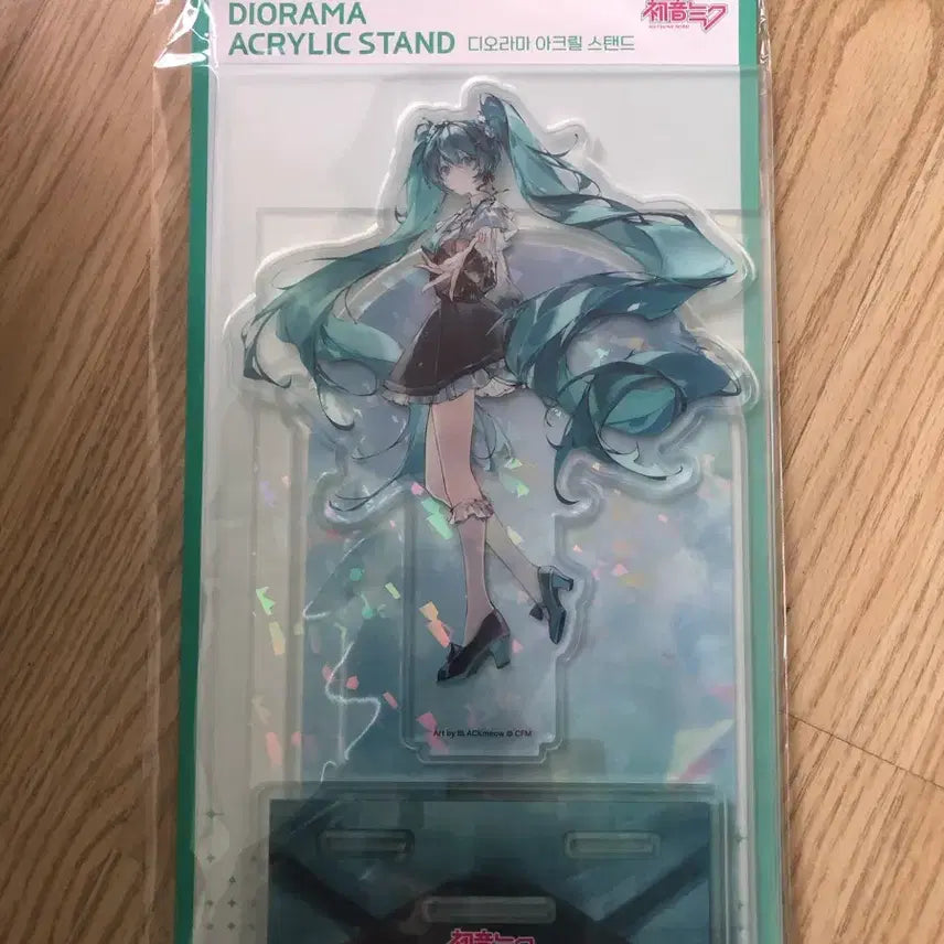 [BUNJANG] Hatsune Miku Pop-Up Diorama Acrylic Stand (Sealed) / 하츠네 미쿠 팝업 디오라마 아크릴 미개봉 + 특전