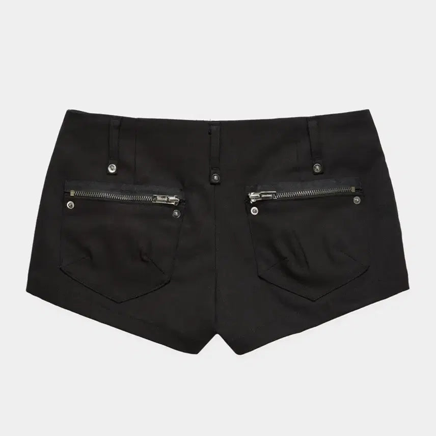 [BUNJANG] Ettoesmoe Napoleon Diagonal Zipper Short Pants / 에트오소메 napoleon diagonal zipper short 숏팬츠