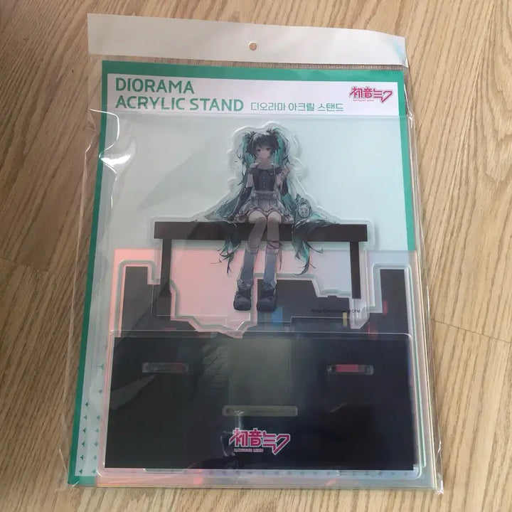 [BUNJANG] Hatsune Miku Pop-up Diorama Acrylic (Sealed) / 하츠네 미쿠 팝업 디오라마 아크릴 미개봉 +특전