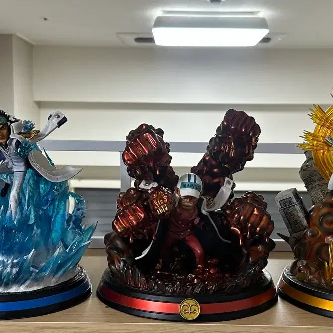 [BUNJANG] One Piece BBT Three Admirals (Aokiji, Akainu, Kizaru) Resin Figure Set / 원피스 BBT 아오키지 아카이누 키자루 삼대장 레진 피규어