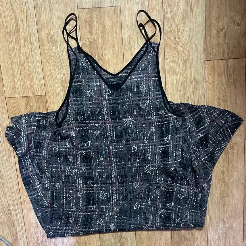 [BUNJANG] Thursday Island Sleeveless Midi Dress / 써스데이아일랜드 원피스 하트 별 키치 나시 롱원피스