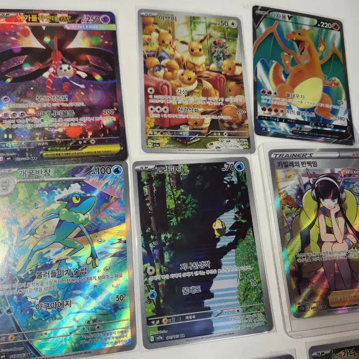[BUNJANG] Pokemon Card Bundle (featuring Eevee AR, Mega Gardevoir SAR, etc.) / 포켓몬 카드 판매(카밀레의반짝임,이브이ar등등)