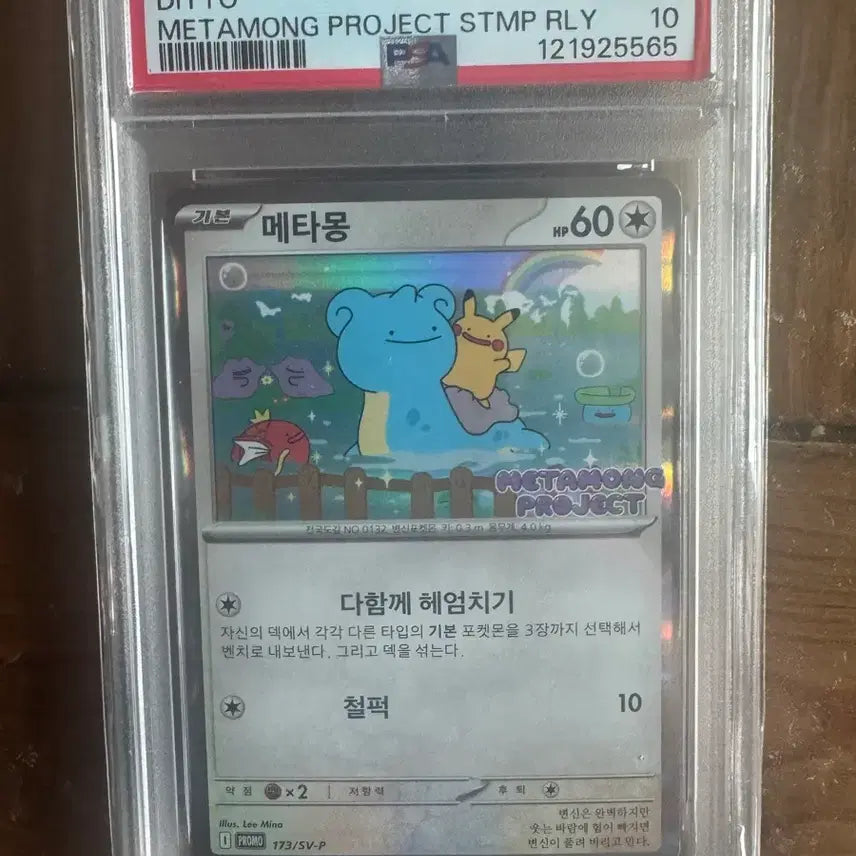 [BUNJANG] Ditto PSA 10 Graded Pokemon Card / 메타몽 psa 10