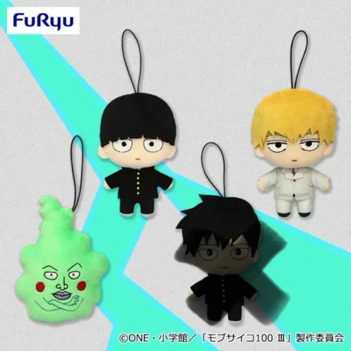 [BUNJANG] Mob Psycho 100 Season 3 Nuiy Nui Plush Set (Reigen, Mob, Ekubo) / 모브사이코 몹싸 3기 신누이 레이겐 모브 에쿠보 판매합니다