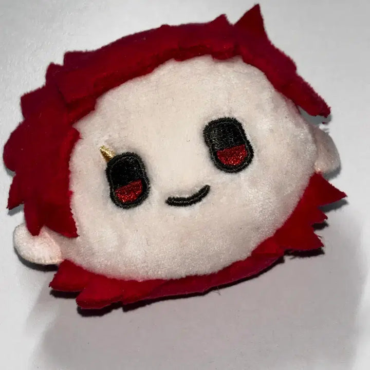 [BUNJANG] My Hero Academia - Kirishima - Plush Face Badge / 나의 히어로 아카데미아 나히아 다이소 봉제 페이스 배지 키리시마